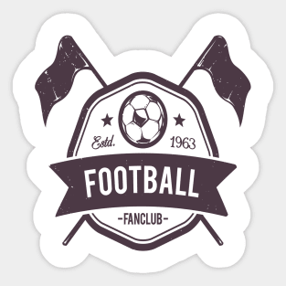 Football fanclub Sticker